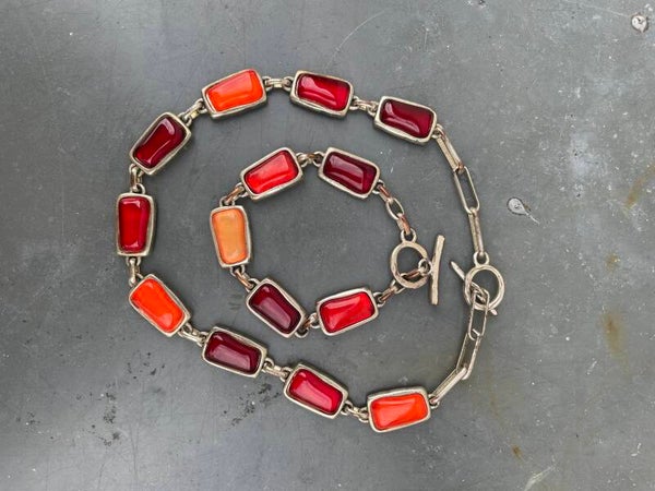 Armband en ketting (choker)