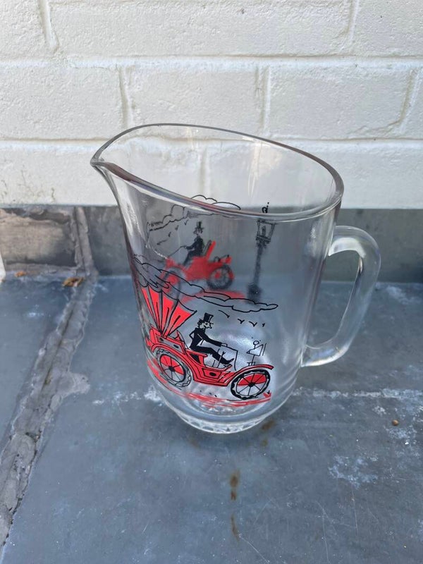 Glazen waterkan, Automobile