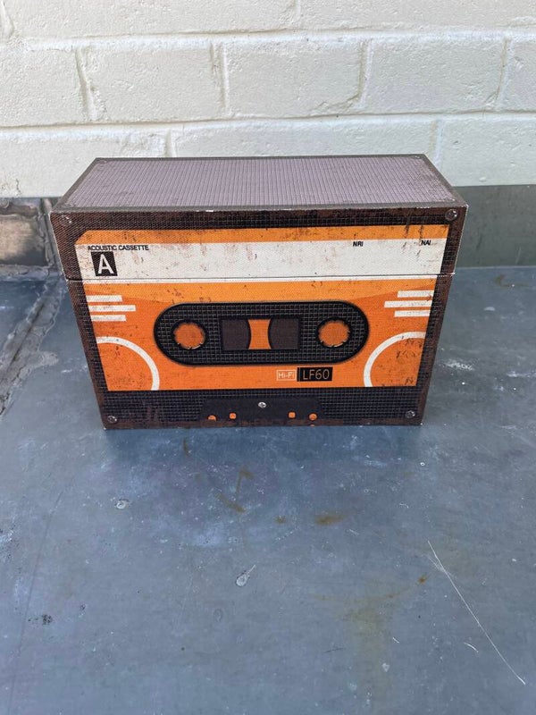 Cassettebandjes opbergbox