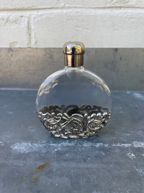 Parfumflesje, rond