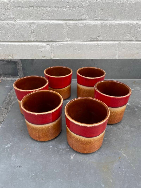 Set van zes bekers, 824-8
