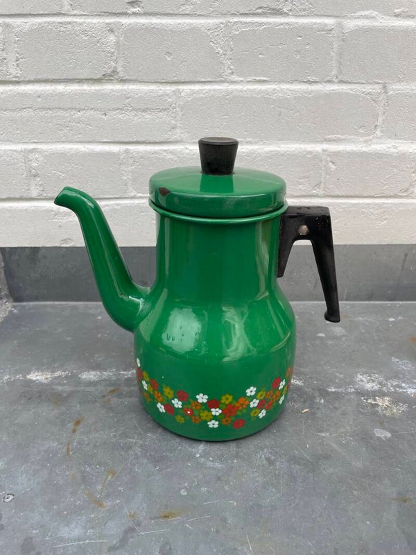 Emaille koffiepot