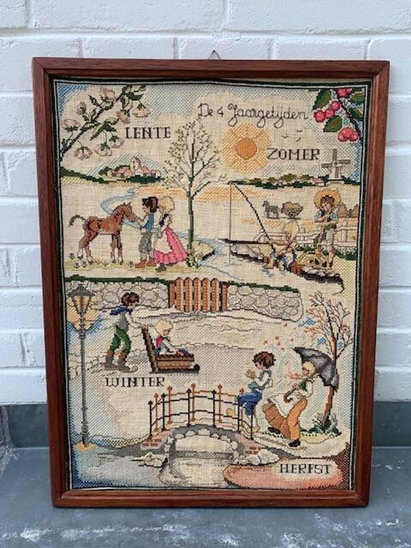 4 seizoenen borduurwerk