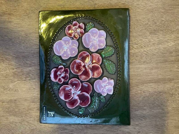 Wandtegel Jie Gantofta, 850, roze/lila violen