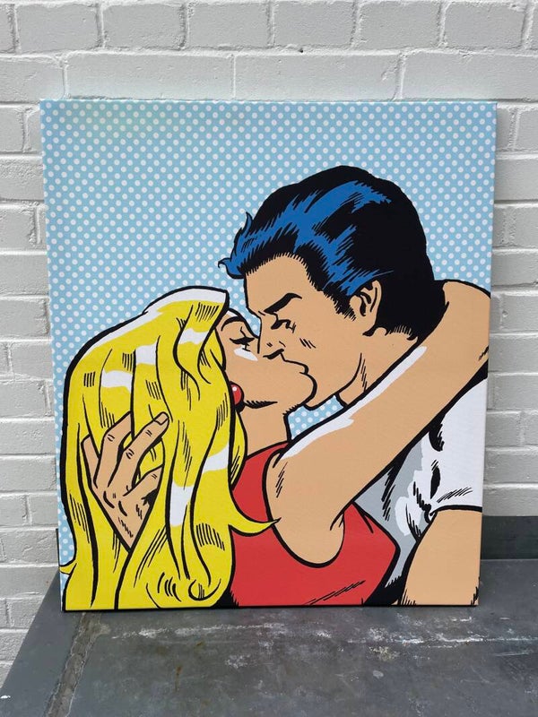 New Vintage Ikea Canvas 'KUS'