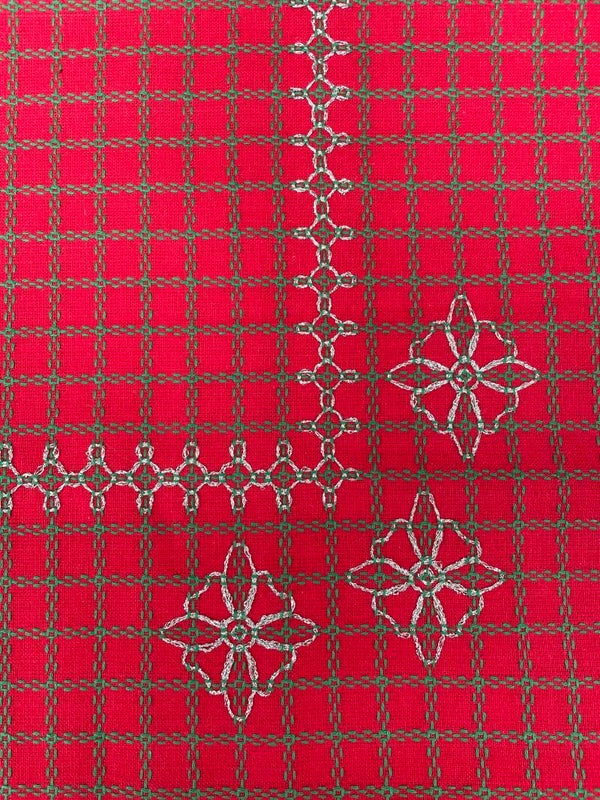 Beiersbont, tafelkleed kerst