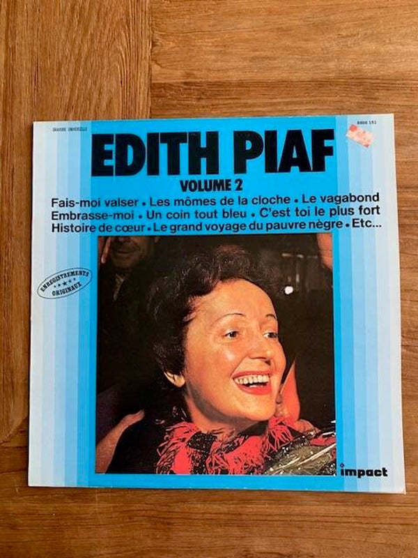 LP Edith Piaf - Volume 2