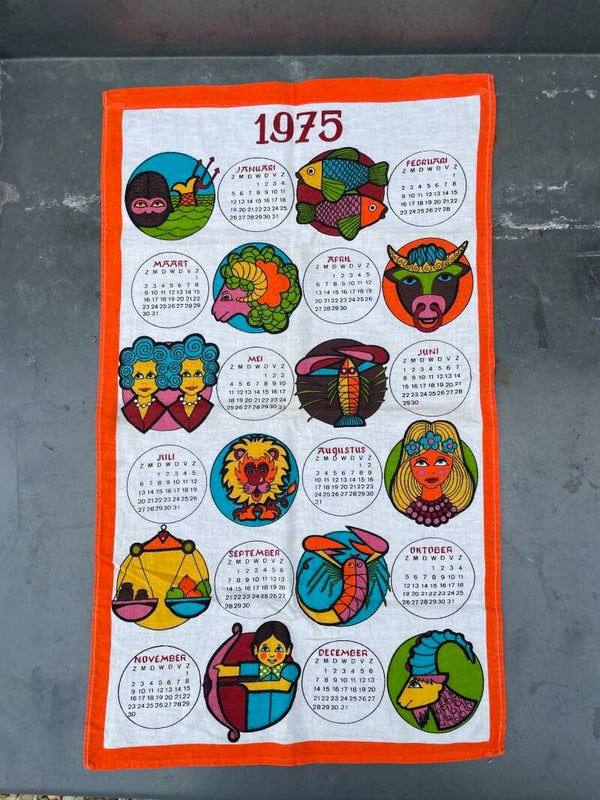 Stoffen kalender 1975