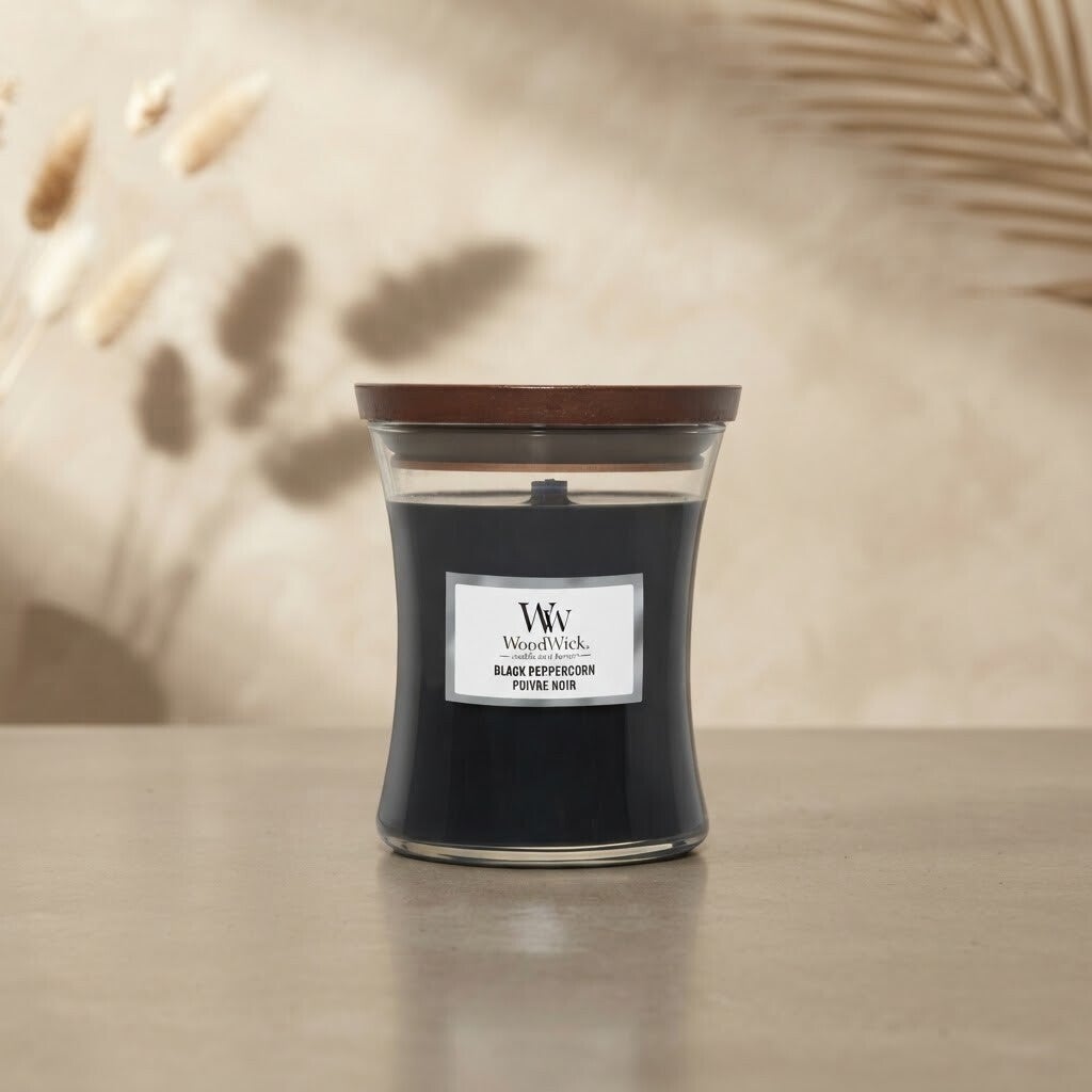 Woodwick Mini Candle Black Peppercorn