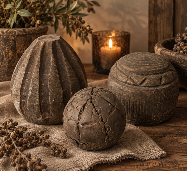 Sobere Houten ballen/druppel