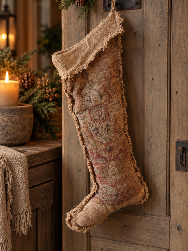 Landelijke Kerstkous Nino-Art – Stoer & Sober 🤎