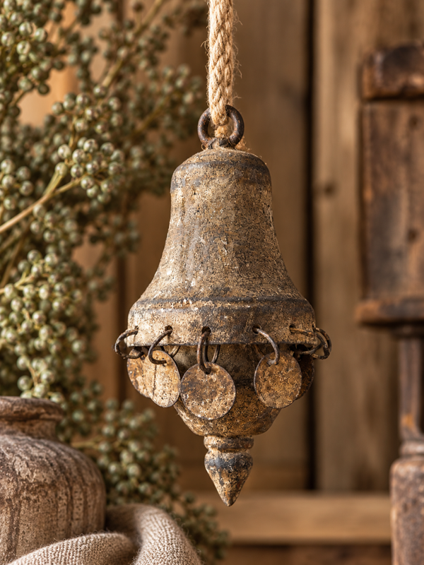Landelijke decoratieve hangbel