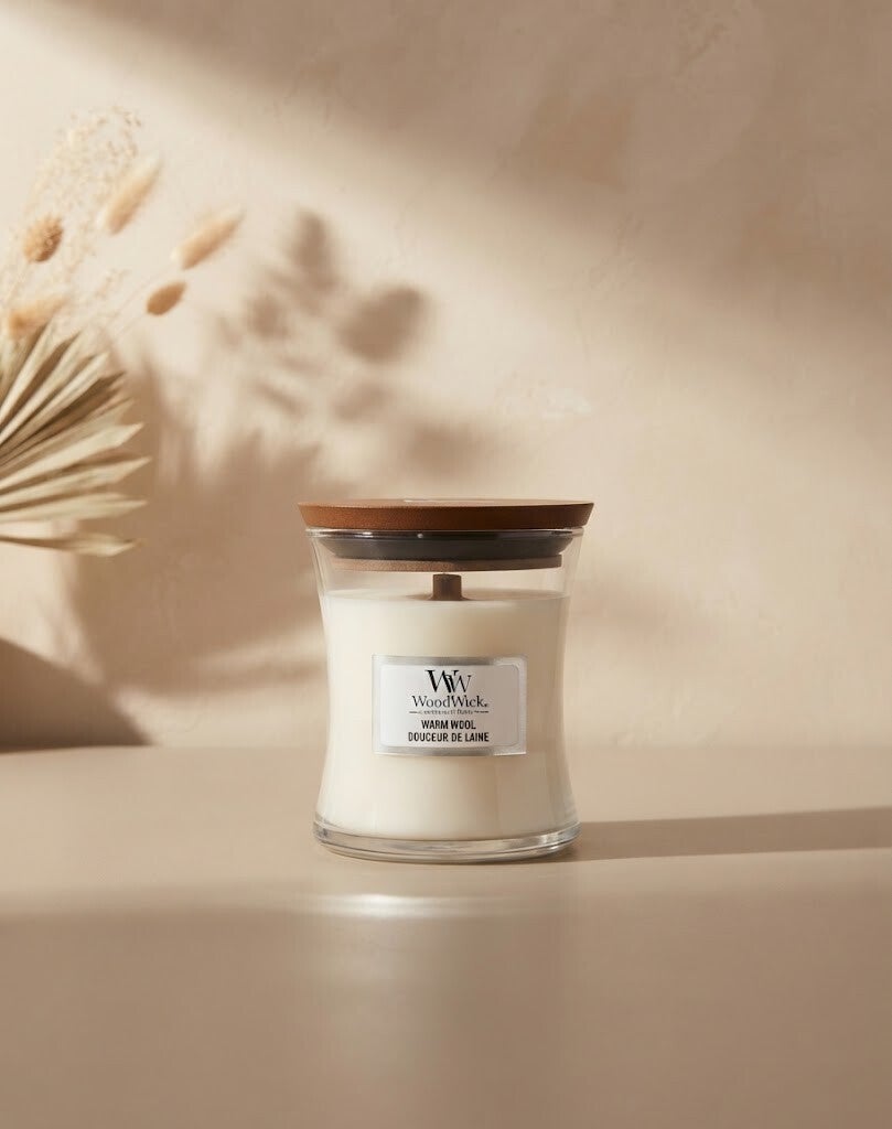 Woodwick Mini Candle Warm Wool