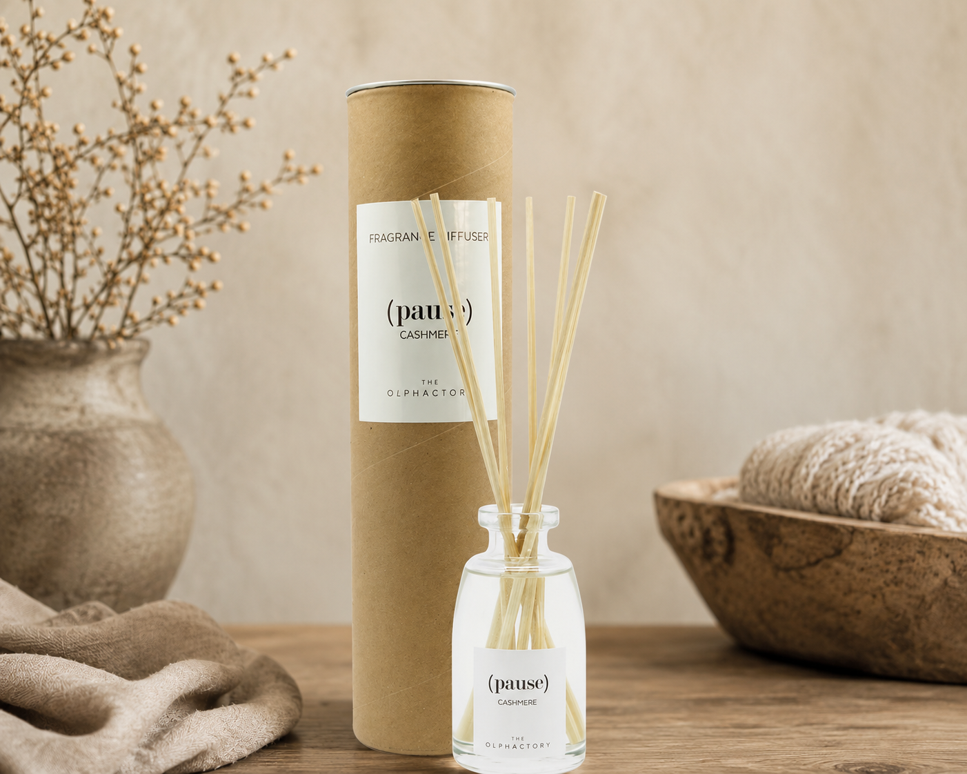 The Olfactory – Fragrance Diffuser (pause) Cashmere