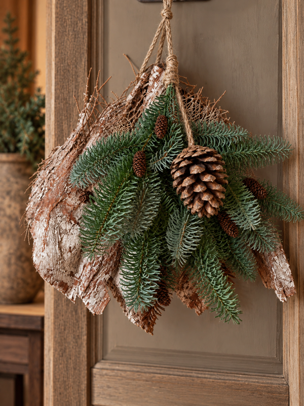 Landelijke Kersttoef – Handgemaakt 🤎