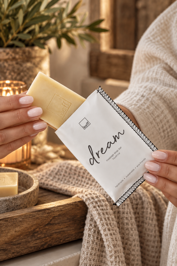 🤎 Leeff handgemaakte massagezeep – Dream