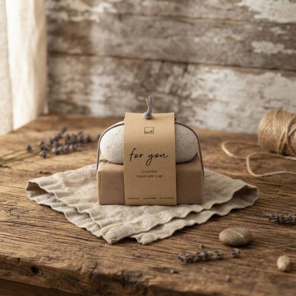 Leeff Soap bar met puimsteen
