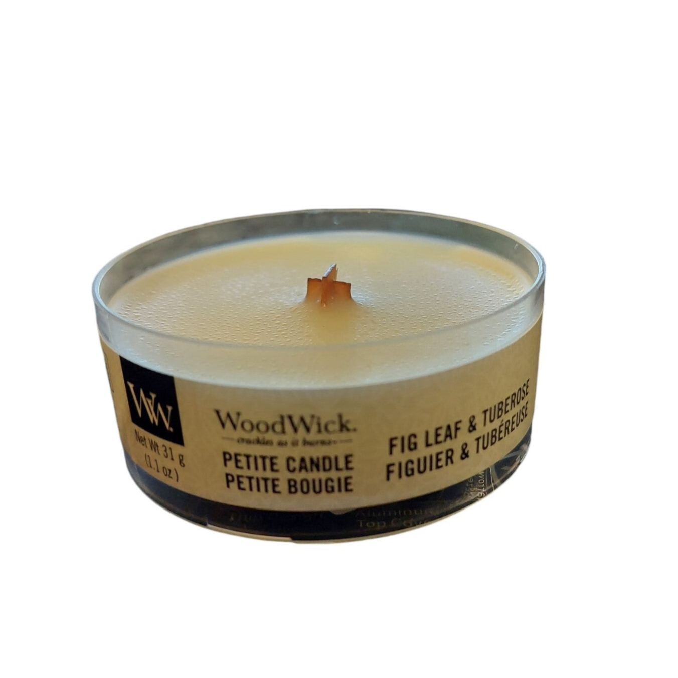 Woodwick Fig Leaf & Tuberose 31 gram