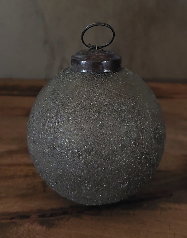 glazen kerstbal 10 cm