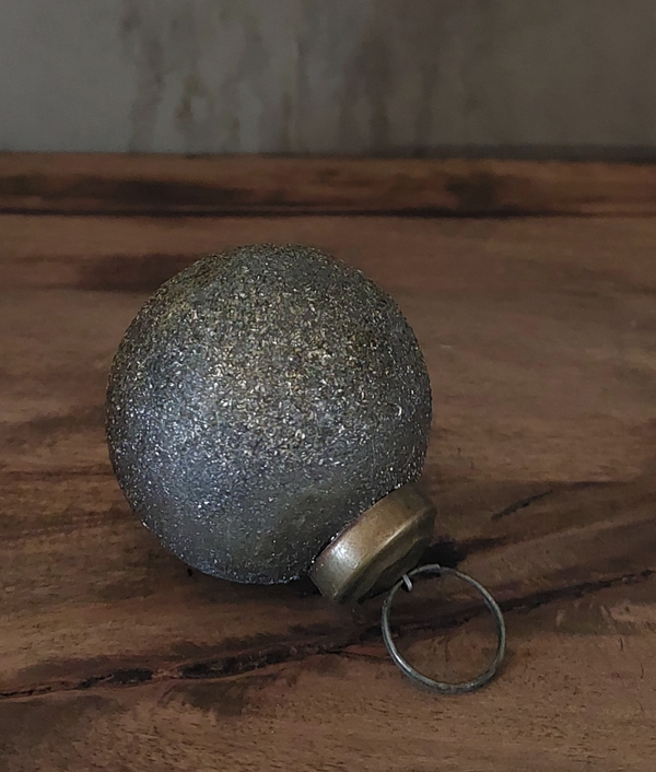 glazen kerstbal 6 cm