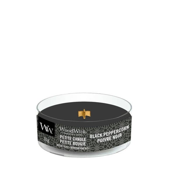 Woodwick Petite Candle Black Peppercorn 31 gram