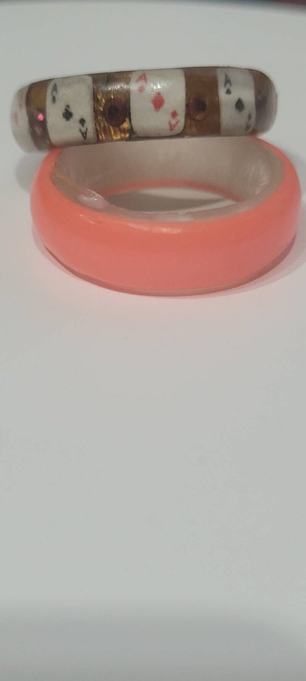 resin customised rings