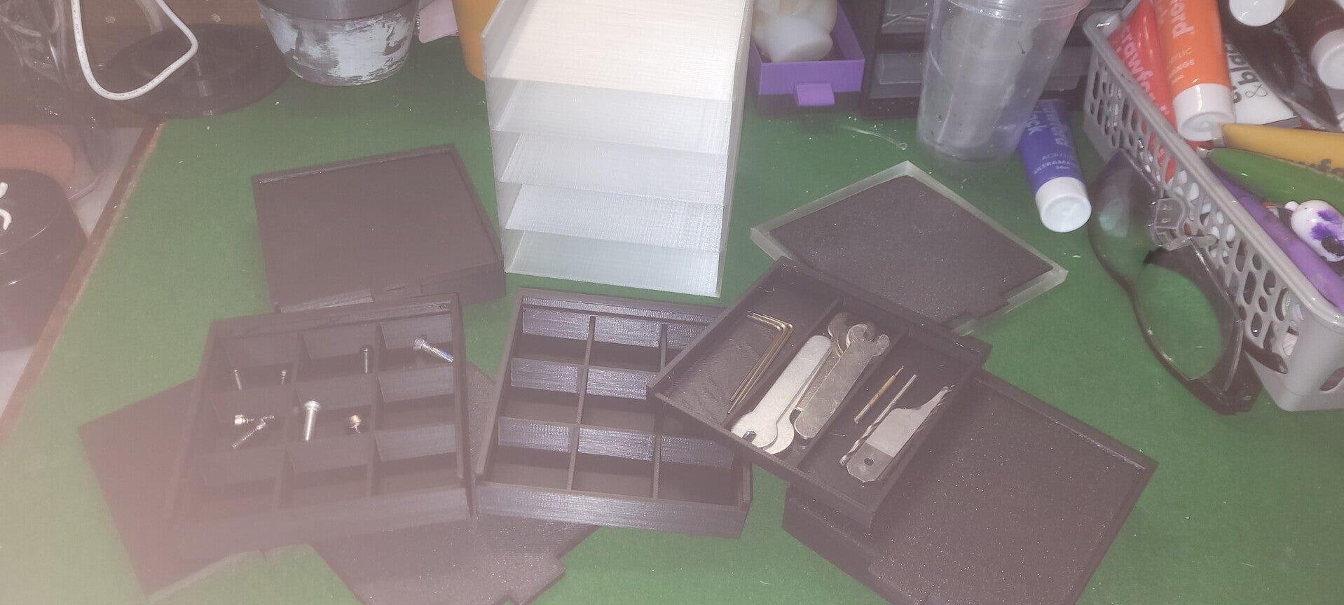 5 draw storage box