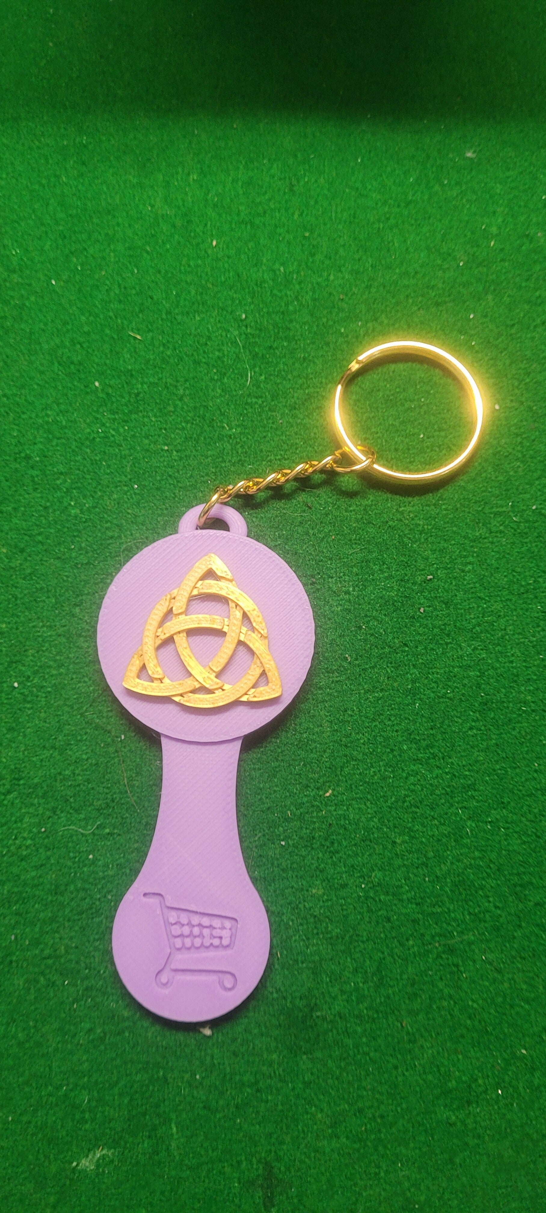 Celtic design uk trolley token