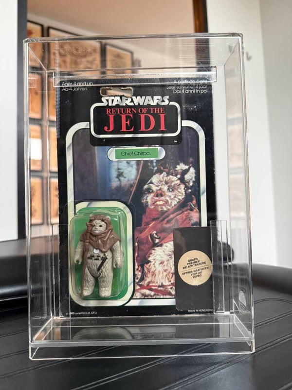 STAR WARS RETURN OF THE JEDI - CHIER CHIRPA + CASE