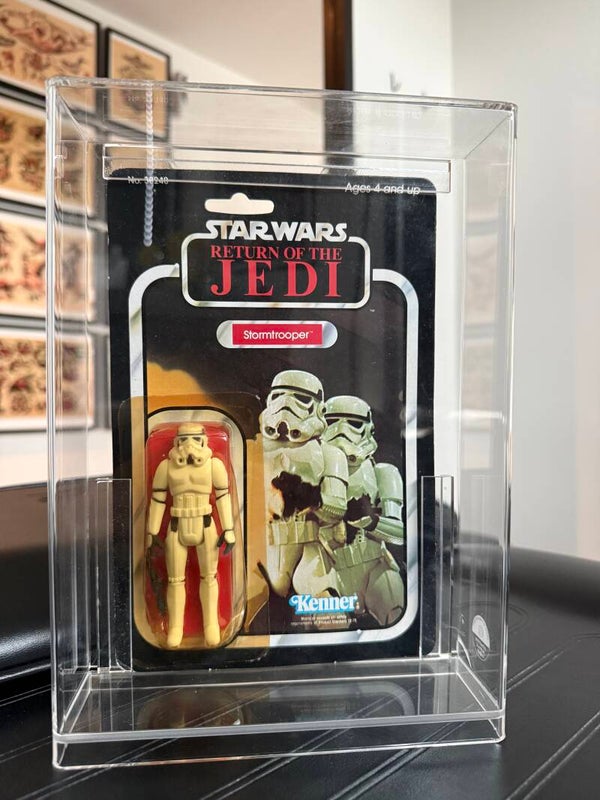 STAR WARS RETURN OF THE JEDI - STORMTROOPER + CASE