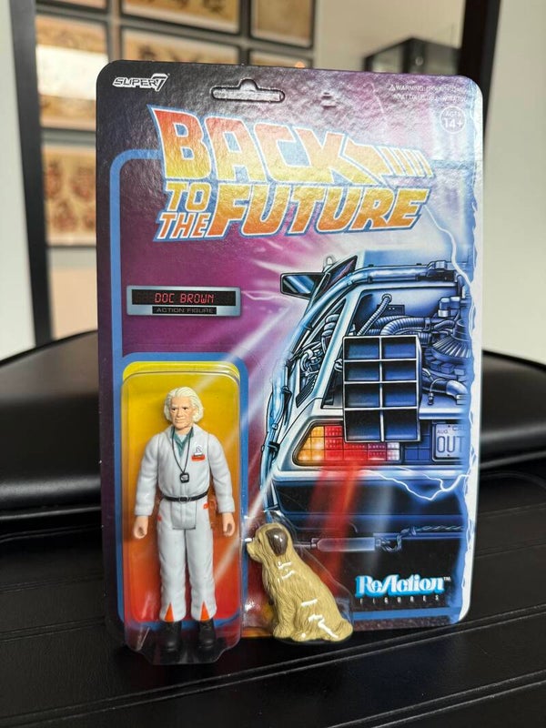 BACK TO THE FUTURE - DOC BROWN ACTION FIGURINE