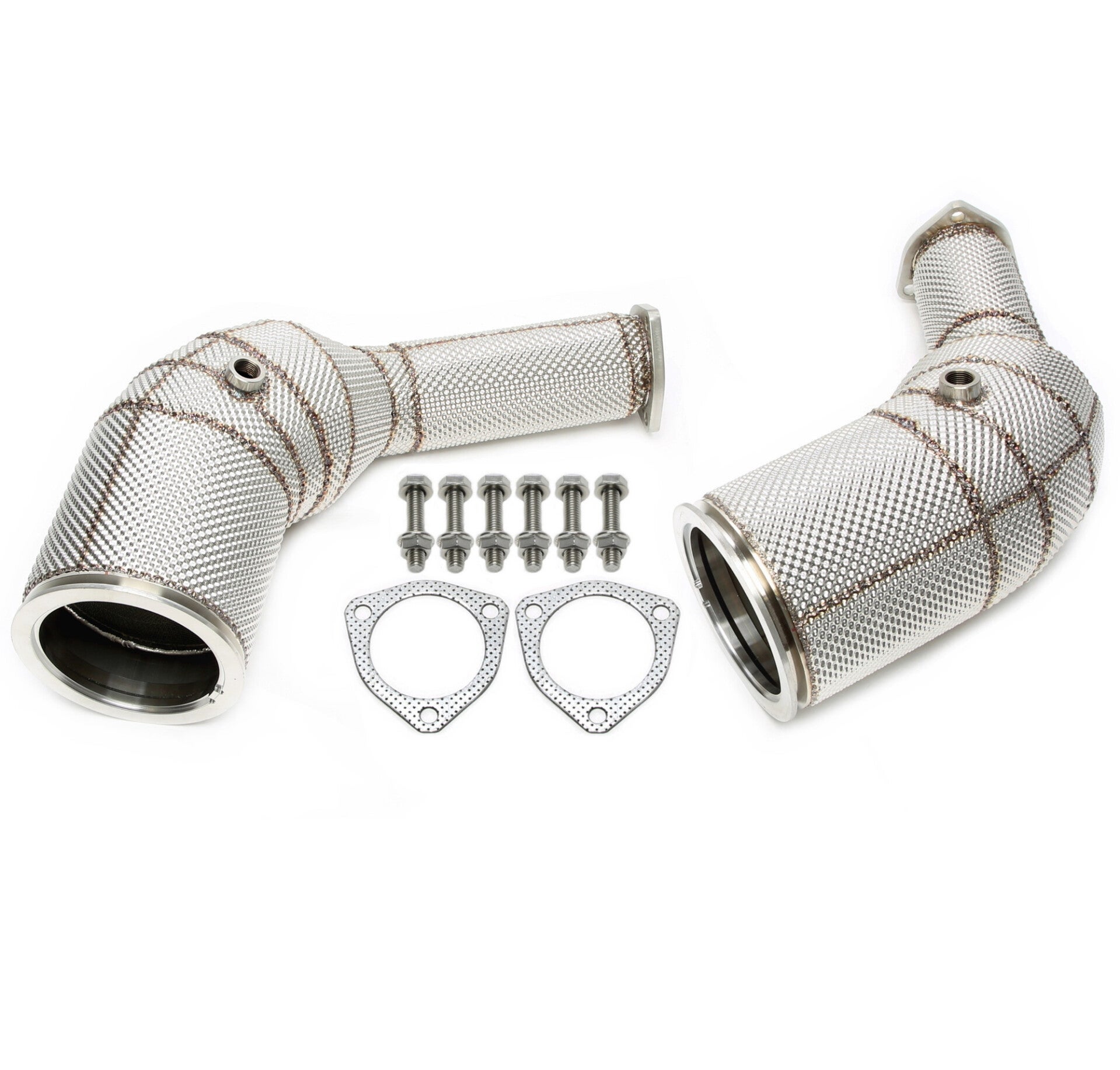 DOWNPIPE 200 CELLS SPORT KATS HEATSHIELD OPF DELETE AUDI RS6 - RS7 C8 4.0T 2019+