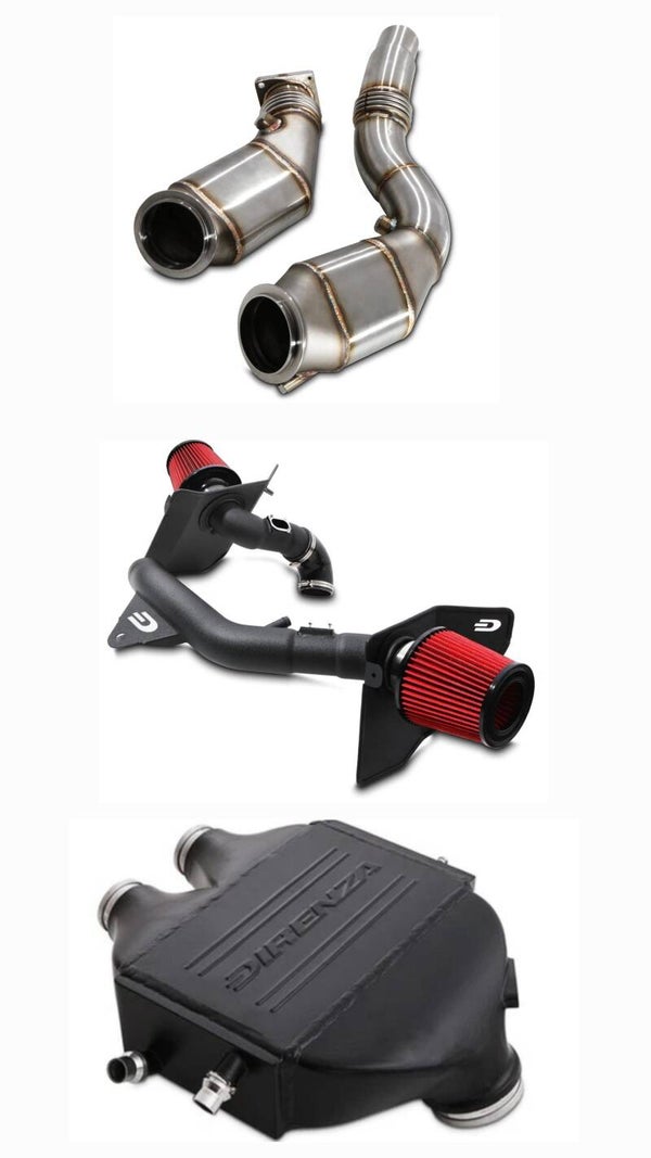 POWER PACK / DOWNPIPES - AIR INTAKE - UPGRADE INTERCOOLER BMW F80 M3 / F82 - F83 M4 S55 2014+