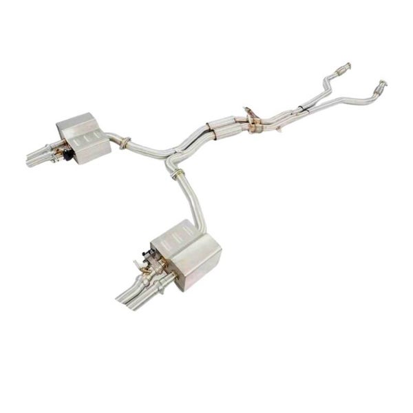 SPORTUITLAAT VALVETRONIC DOWNPIPE BACK SYSTEEM AUDI RS6 C7 4G - RS7 C7 4.0T 2013+