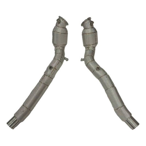 RVS DOWNPIPE SPORT KATS HITTESCHILD FERRARI CALIFORNIA 3.9L TURBO 2015+