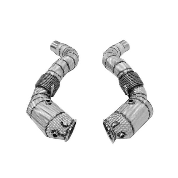 SPORTUITLAAT DOWNPIPES ZONDER KATS BMW M850i G15 2019+