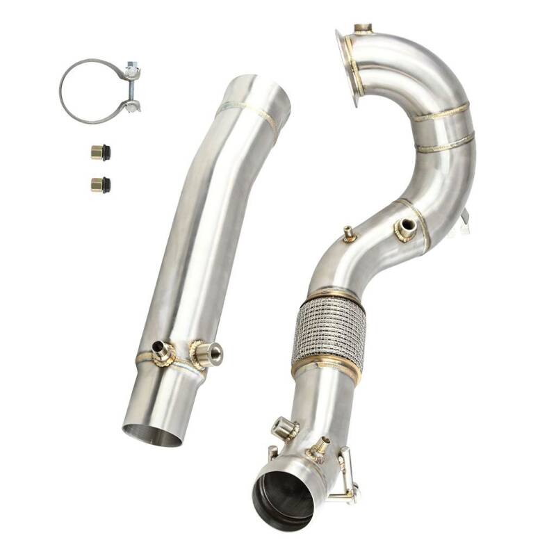 RVS DOWNPIPE " EURO 6 " 200 CELLS SPORT KAT & OPF DELETE CUPRA FORMENTOR 2WD 2.0 TSI 2020+