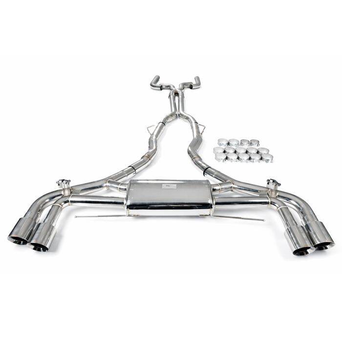RVS CATBACK KLEPPENSYSTEEM BMW F96 X6M 4.4T S63 2019 - 2023