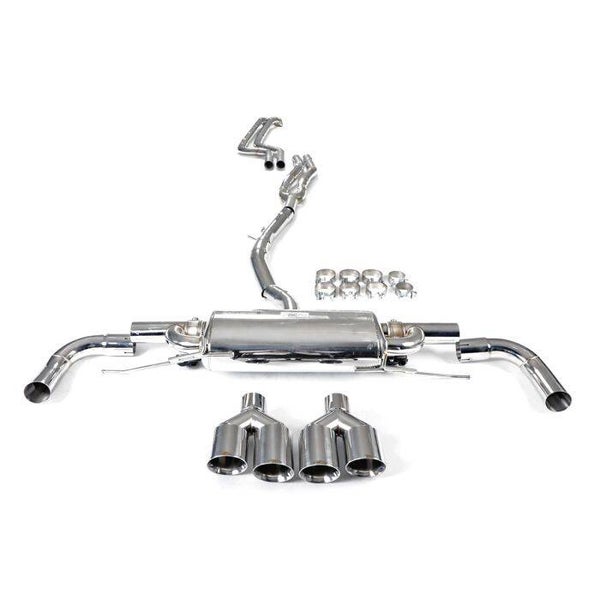 RVS CATBACK KLEPPENSYSTEEM BMW F25 X3 XDRIVE28i / XDRIVE30i N52 3.0L 2010 - 2012