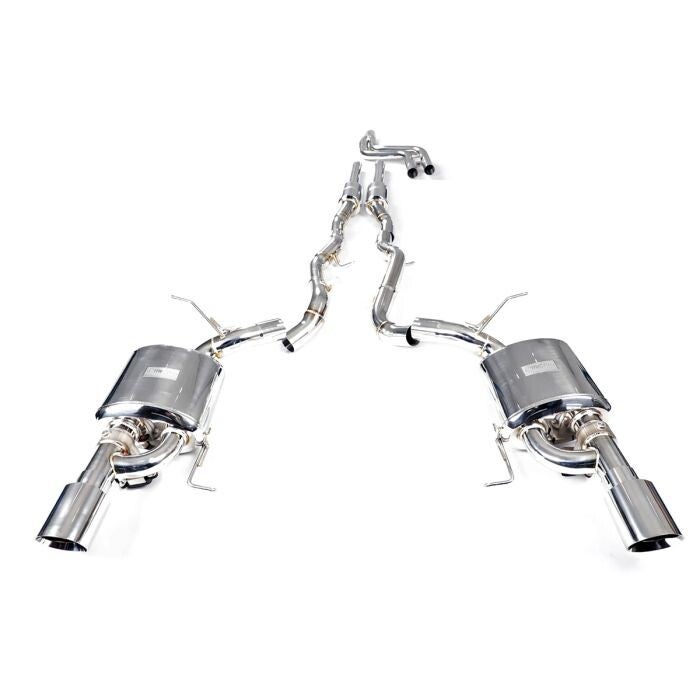 RVS CATBACK KLEPPENSYSTEEM BMW F10 / F11 535i & 535i XDRIVE N55 3.0L TURBO 2010 - 2016