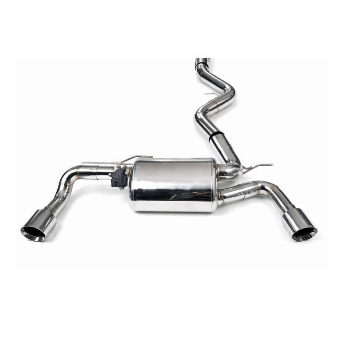 RVS CATBACK KLEPPENSYSTEEM BMW F32 - F33 - F36 420i / 428i & XDRIVE N20 2.0L TURBO 2013 - 2016