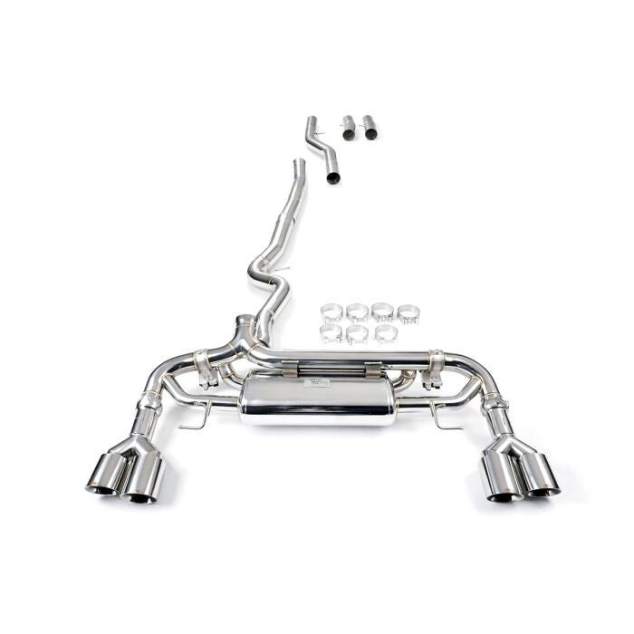 RVS CATBACK KLEPPENSYSTEEM BMW G22 / G23 / G26 420i - 425i - 430i B48 2.0L TURBO 2020+