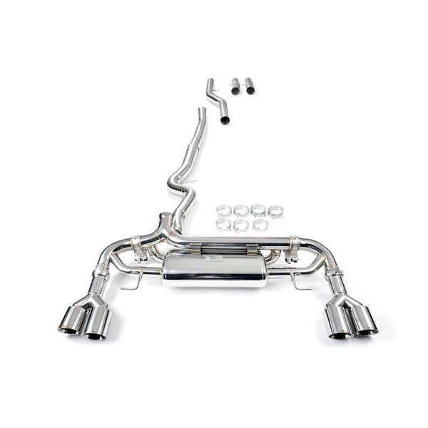 RVS CATBACK KLEPPENSYSTEEM BMW G22 / G23 / G26 420i - 425i - 430i B48 2.0L TURBO 2020+