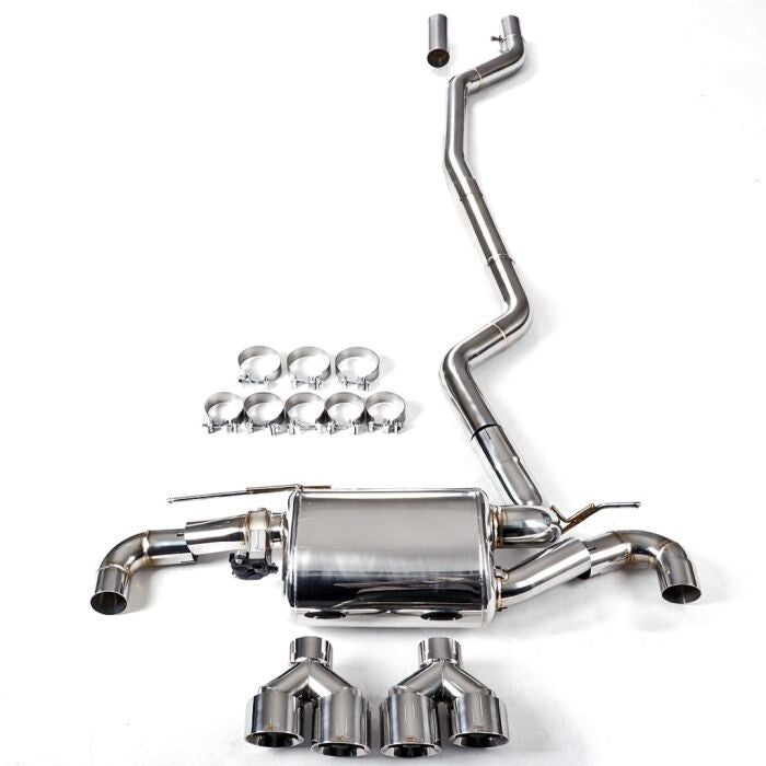 RVS CATBACK KLEPPENSYSTEEM BMW 120i & 125i F20 / LCI 2.0T N20 & B48 2012 - 2017