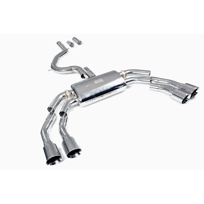 RVS CATBACK KLEPPENSYSTEEM AUDI S3 8Y 2.0 TSI 2020+