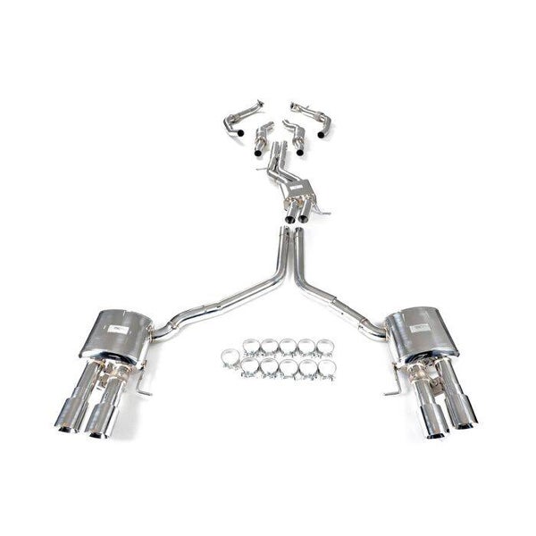 RVS CATBACK KLEPPENSYSTEEM AUDI S4 B9 3.0L TFSI V6 TURBO 2016 - 2019