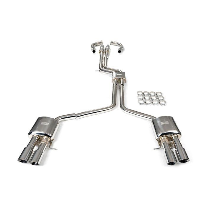 RVS CATBACK KLEPPENSYSTEEM AUDI S4 B8 / B8.5 3.0L TFSI V6 2009 - 2016