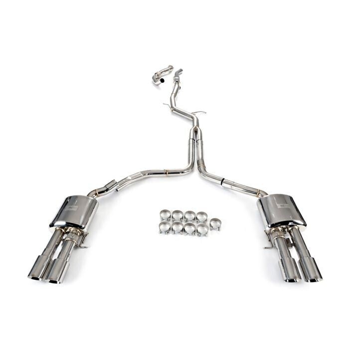 RVS CATBACK KLEPPENSYSTEEM AUDI A6 C7 2.0T 2012 - 2018