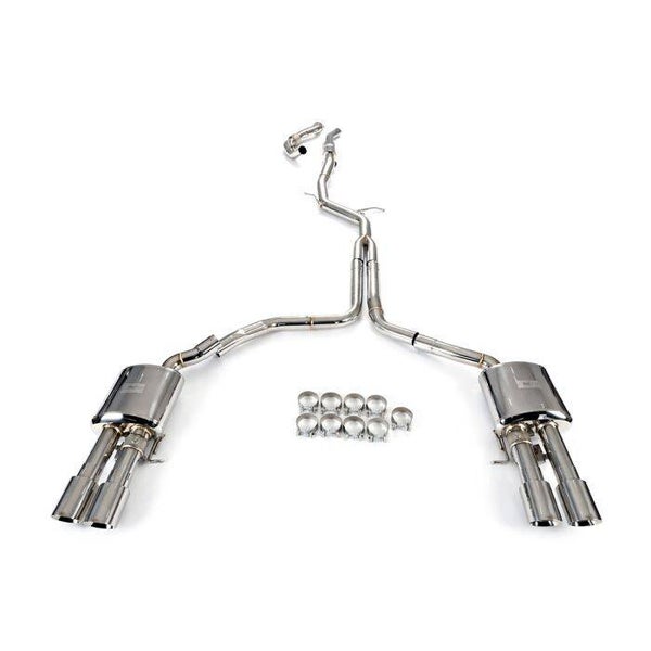 RVS CATBACK KLEPPENSYSTEEM AUDI A6 C7 2.0T 2012 - 2018