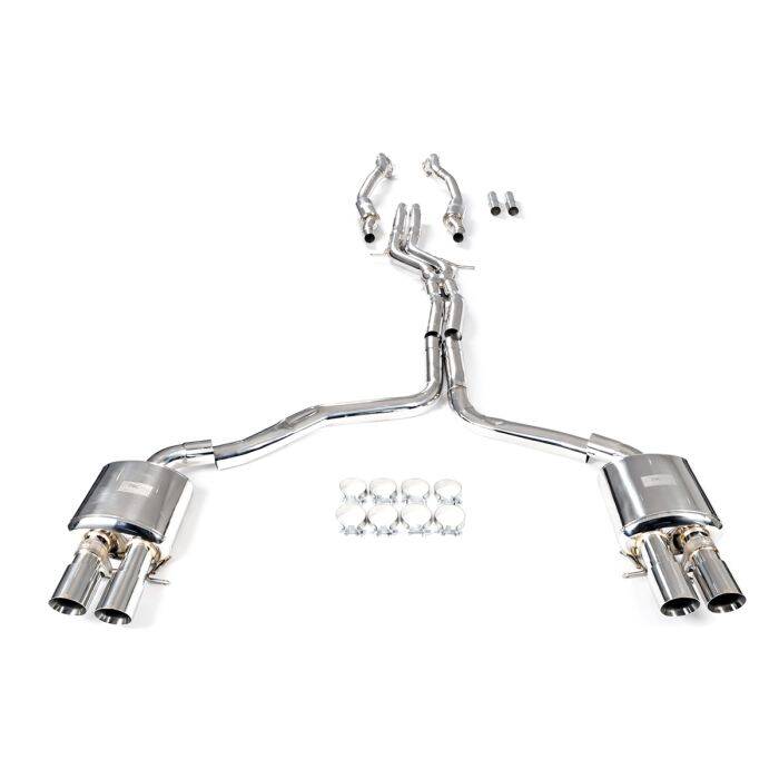 RVS CATBACK KLEPPENSYSTEEM AUDI A7 C7 3.0L TFSI V6 2012 - 2018